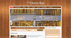 Desktop Screenshot of channiraja.com