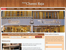 Tablet Screenshot of channiraja.com